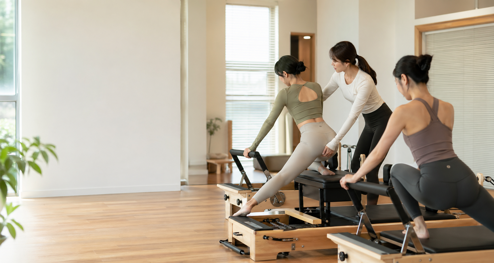 ALIGN PILATES 기구 필라테스 스튜디오 랜딩페이지